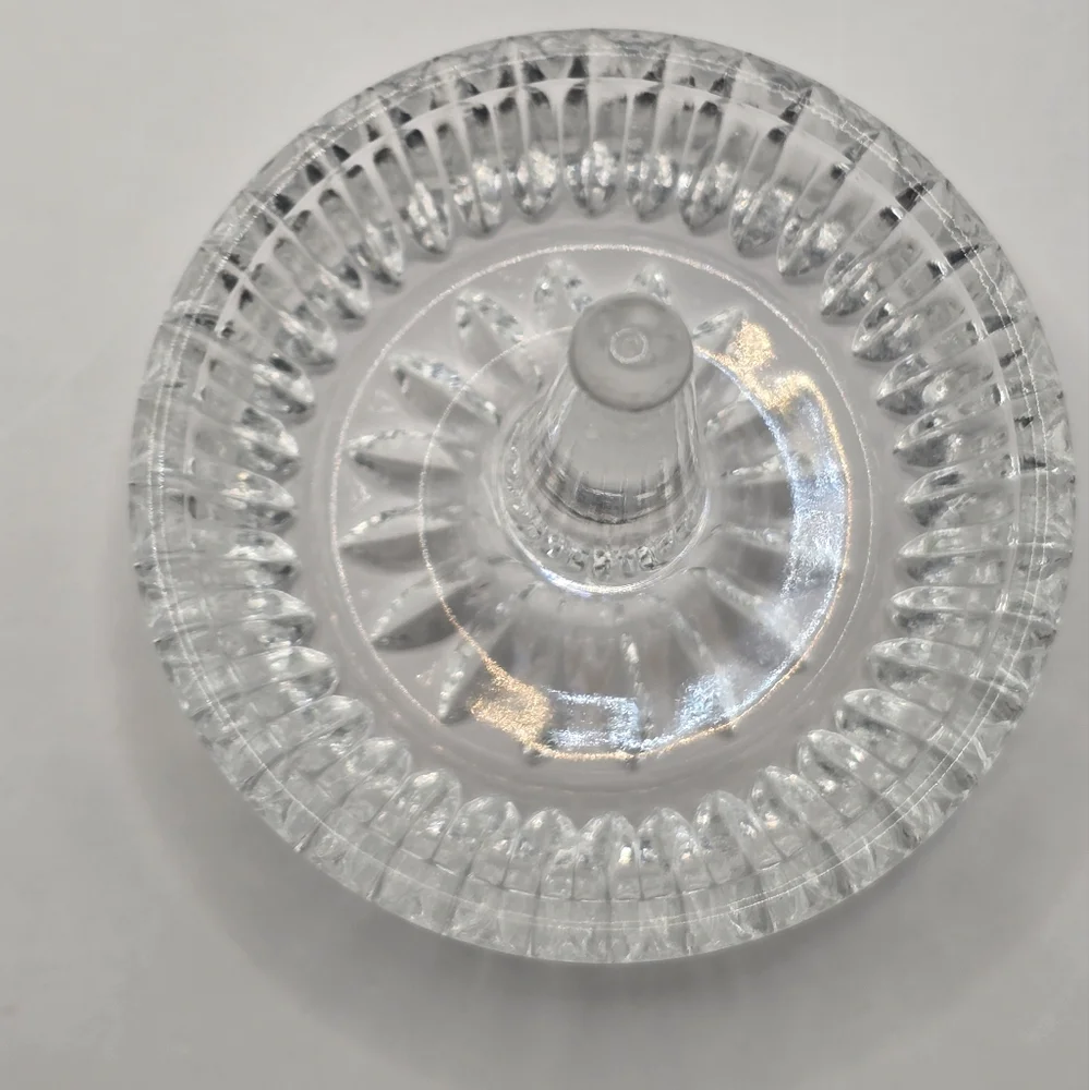 Vintage Clear Crystal Ring Holder Fostoria
